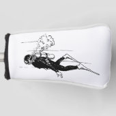 Scuba Diver Golf Headcover (Vorderseite)