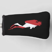 Scuba Diver Golf Headcover (Vorderseite)