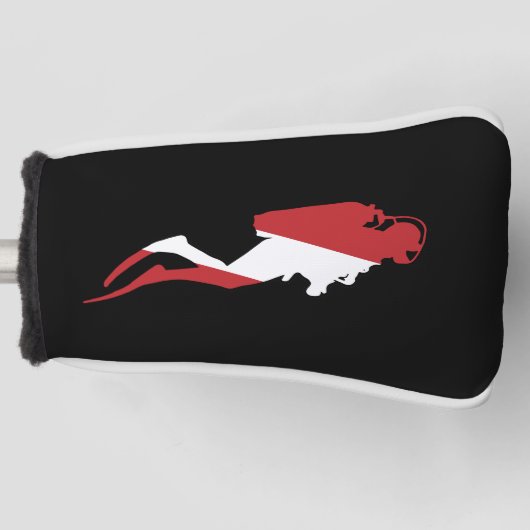 Scuba Diver Golf Headcover (Vorderseite)