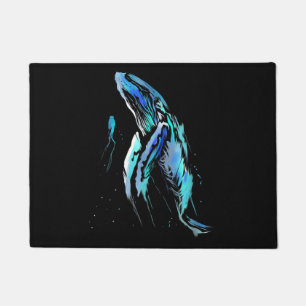 Scuba Diver Humpback Wal Schwimmen Geschenk Fußmatte