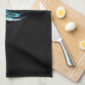 Scuba Diver Humpback Wal Schwimmen Geschenk Geschirrtuch (Viertel Falte)