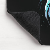 Scuba Diver Humpback Wal Schwimmen Geschenk Mousepad (Ecke)