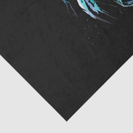 Scuba Diver Humpback Wal Schwimmen Geschenk Seidenpapier (Ausschnitt)