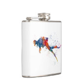 scuba diver in watercolor flachmann (Rechts)