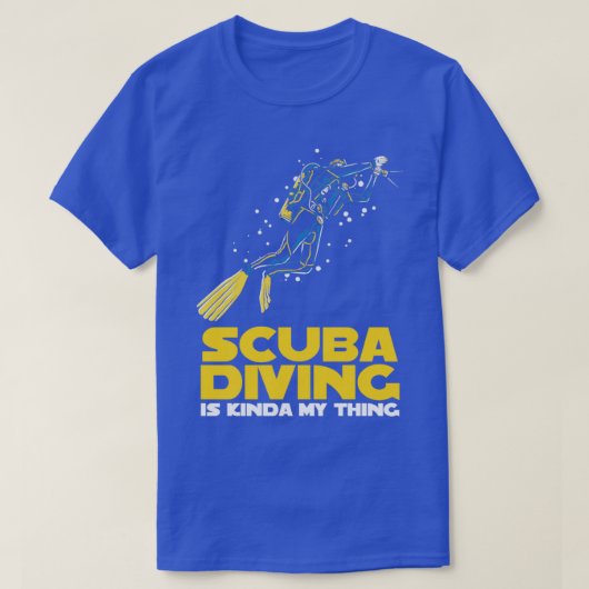 Scuba Diver Instructor Design T-Shirt (Design vorne)