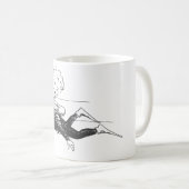 Scuba Diver Kaffeetasse (VorderseiteRechts)