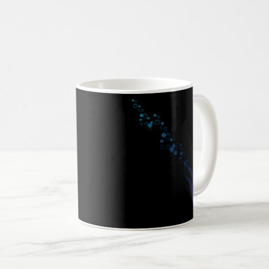 Scuba Diver Kaffeetasse (VorderseiteRechts)