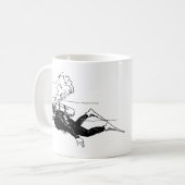 Scuba Diver Kaffeetasse (Vorderseite Links)
