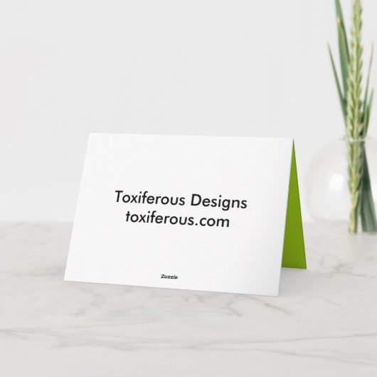 Scuba Diver Karte (Rückseite)