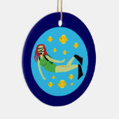 Scuba Diver Keramikornament (Rechts)