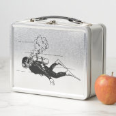 Scuba Diver Metall Brotdose (Beispiel)