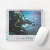 Scuba Diver Mousepad (Mit Mouse)
