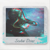 Scuba Diver Mousepad (Vorne)