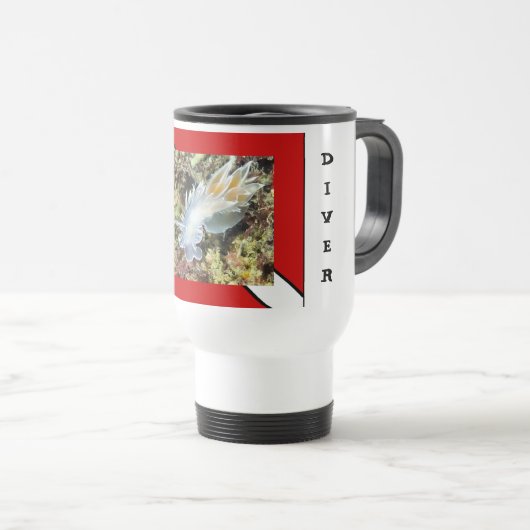 Scuba Diver NudiBranch - Tasse (VorderseiteRechts)