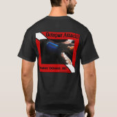 Scuba Diver Octopus Angriff - Shirt (Rückseite)
