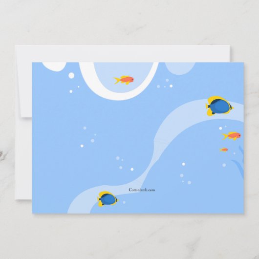 Scuba Diver OK Einladung (Rückseite)