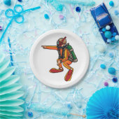 Scuba Diver Pappteller (Party)