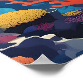 Scuba Diver Poster (Ecke)