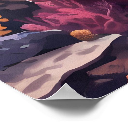 Scuba Diver Poster (Ecke)