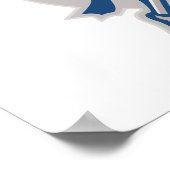 Scuba Diver Retro Poster (Ecke)