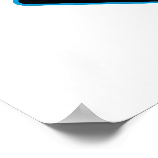 Scuba Diver Retro Poster (Ecke)