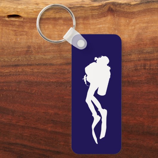 Scuba Diver Schlüsselanhänger (Vorderseite)