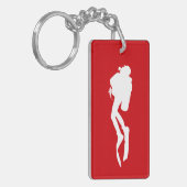 Scuba Diver Schlüsselanhänger (Vorderseite links)