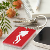 Scuba Diver Schlüsselanhänger (Vorderseite rechts)