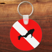 Scuba Diver Schlüsselanhänger (Vorderseite)