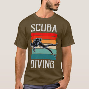 Scuba Diver Schnorcheln Vintag T-Shirt