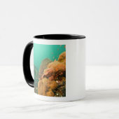 Scuba Diver & Scorpionfish Scorpanopsis Tasse (Vorderseite Links)