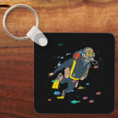 Scuba Diver Scuba Diver Dive Ocean Marine Life und Schlüsselanhänger (Vorderseite)