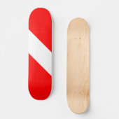 Scuba Diver Skateboard (Vorderseite)
