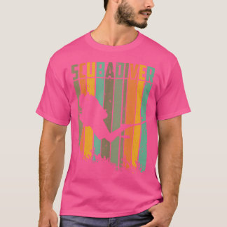 Scuba Diver Surfen Ozean Lover T-Shirt