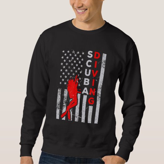 Scuba Diver Sweatshirt (Vorderseite)
