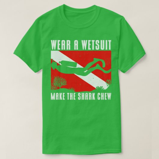 Scuba Diver T-Shirt (Design vorne)