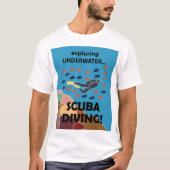 Scuba Diver T-Shirt (Vorderseite)