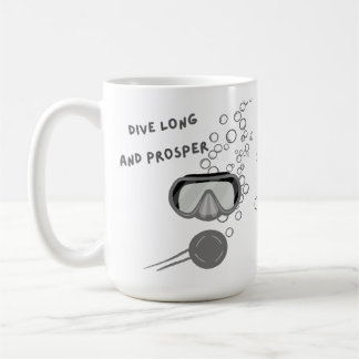 Scuba Diver Tasse, ein Geschenk für Taucher Kaffeetasse