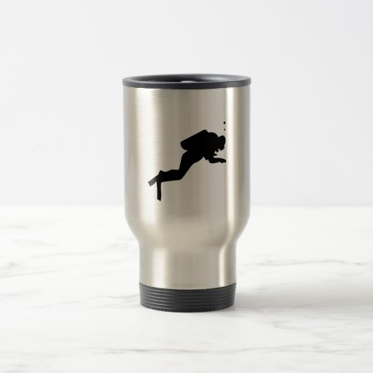 Scuba Diver - Travel Mug Reisebecher (Mittel)