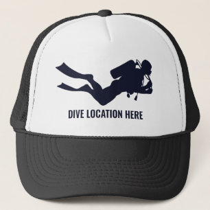Scuba Diver Truckerkappe