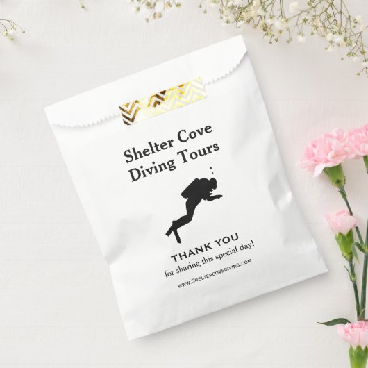 Scuba Diver Vielen Dank Geschenktütchen (Versiegelt)