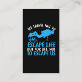 Scuba Diver - Wassersport Scuba Tauchen Schnorchel Visitenkarte (Vorderseite)