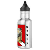 Scuba Diver Water Flasche Edelstahlflasche (Rechts)