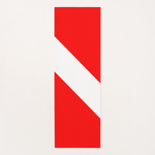 Scuba Diver Yogamatte (Vorderseite)