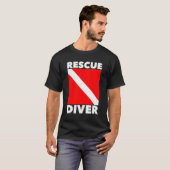 Scuba Divers Certified Rescue Diver T-Shirt (Vorne ganz)