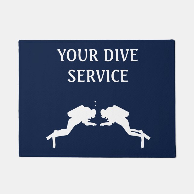 SCUBA Divers Dock Mat Fußmatte (Vorderseite)