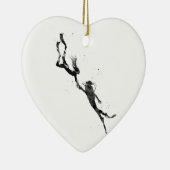 Scuba Divers Keramik Ornament (Rechts)