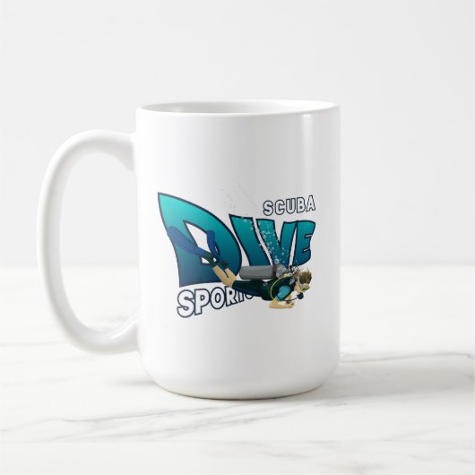 Scuba Diving | 15# Kaffeetasse (Links)