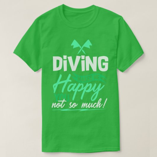 Scuba Diving 2 T-Shirt (Design vorne)