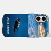 Scuba Diving at Sunset personalisieren Case-Mate iPhone Hülle (Rückseite (Horizontal))